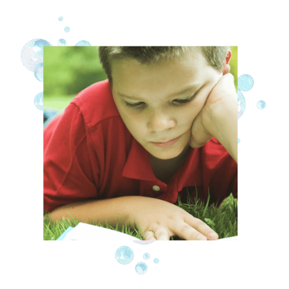 Kids can enjoying reading activities even if they have dyslexia.