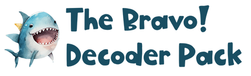 The Bravo! Decoder Pack helps kids read by making sure decoding skills are strong.