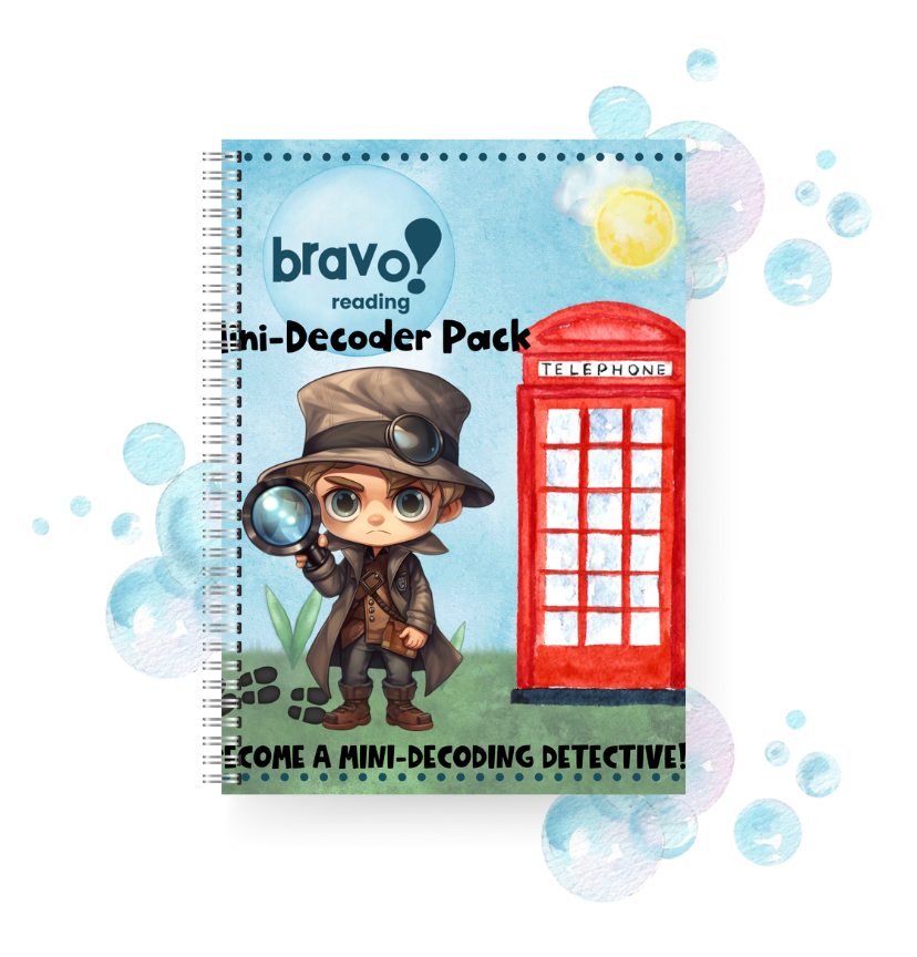 The Bravo! Mini-Decoder Pack is a free resource that shows your child how to sound out words.