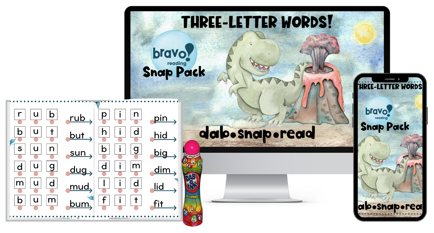 The Bravo! Snap Pack is a free resource that provides decoding activities for kdis with dyslexia.