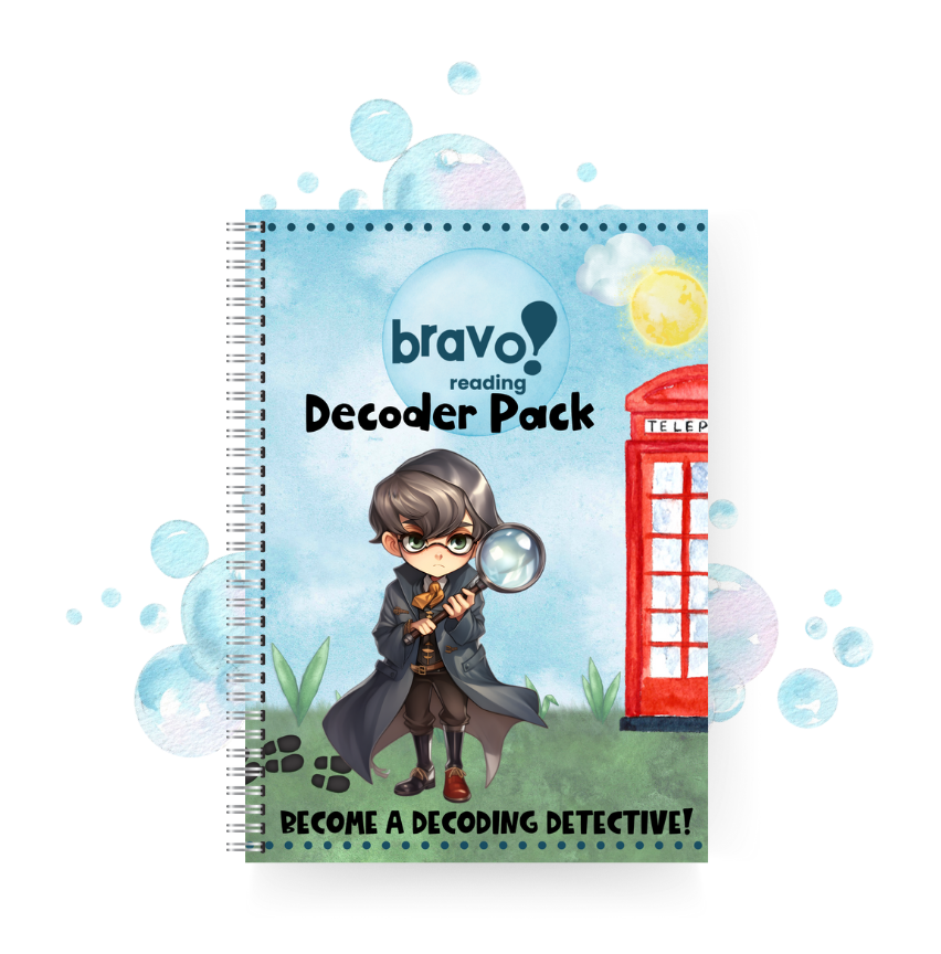 Decoding in reading doesn't have to be hard with the Bravo! Decoder Pack.