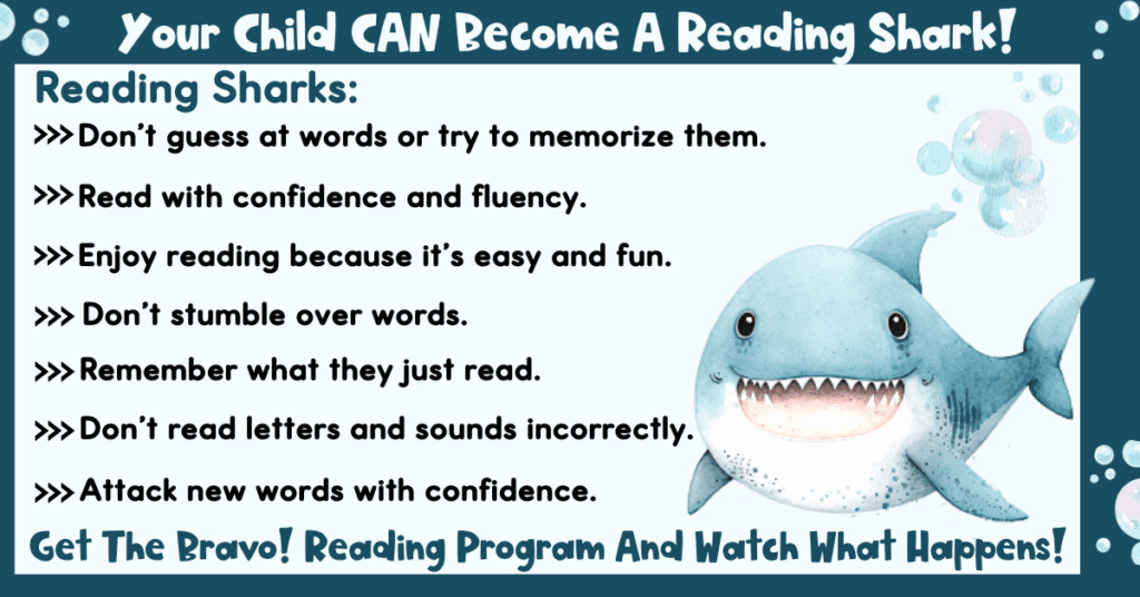 A chart showing how the Bravo! Reading Program helps kids with dyslexia.